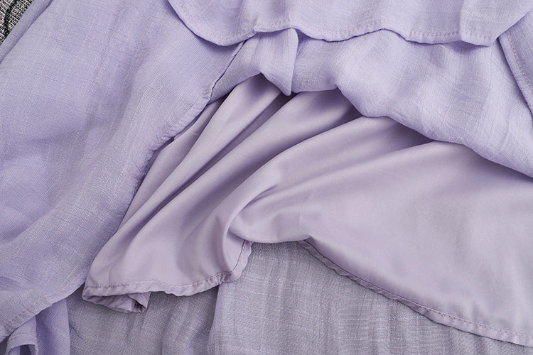 Solid Color A-Line Skirt | Tajstylo