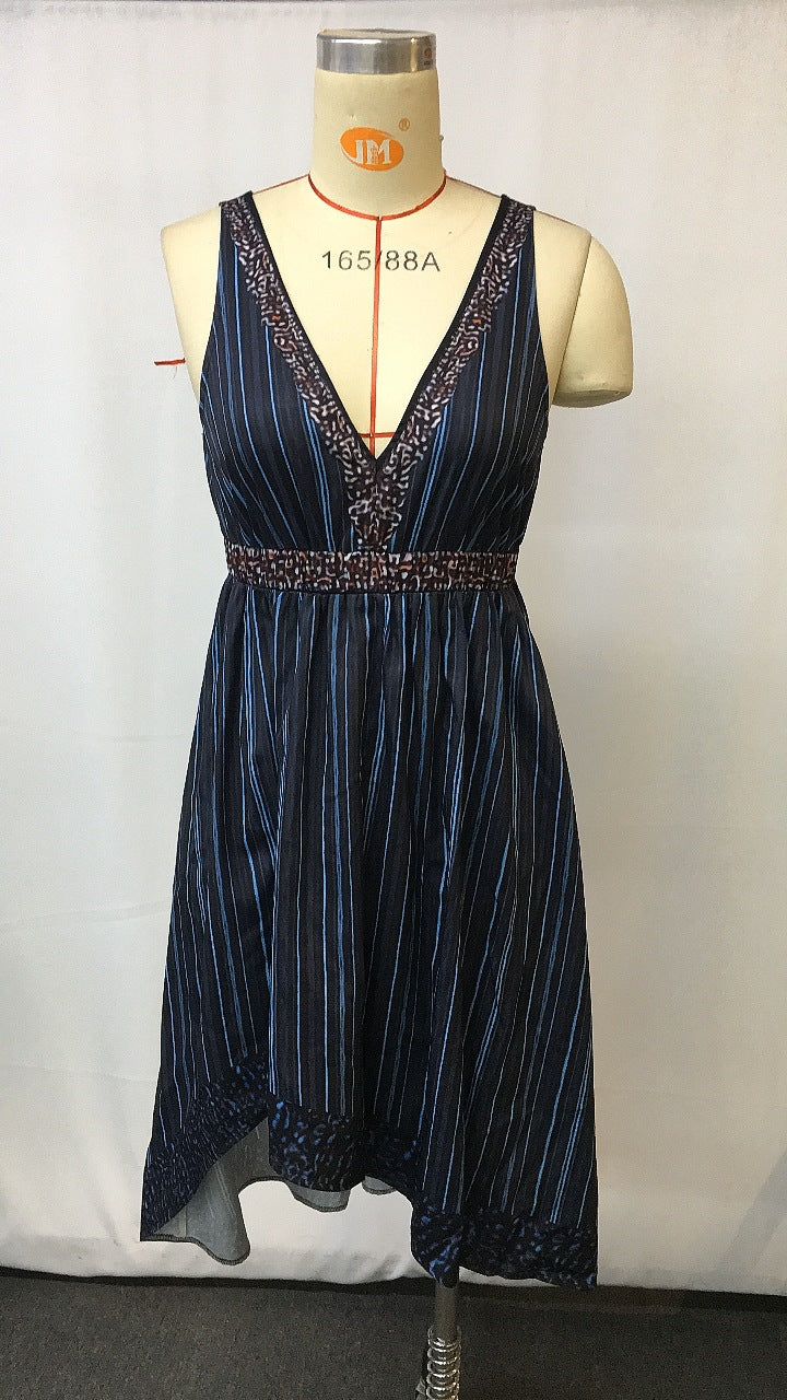 Western Cowgirl Style Printed Mid Length Dress | Tajstylo