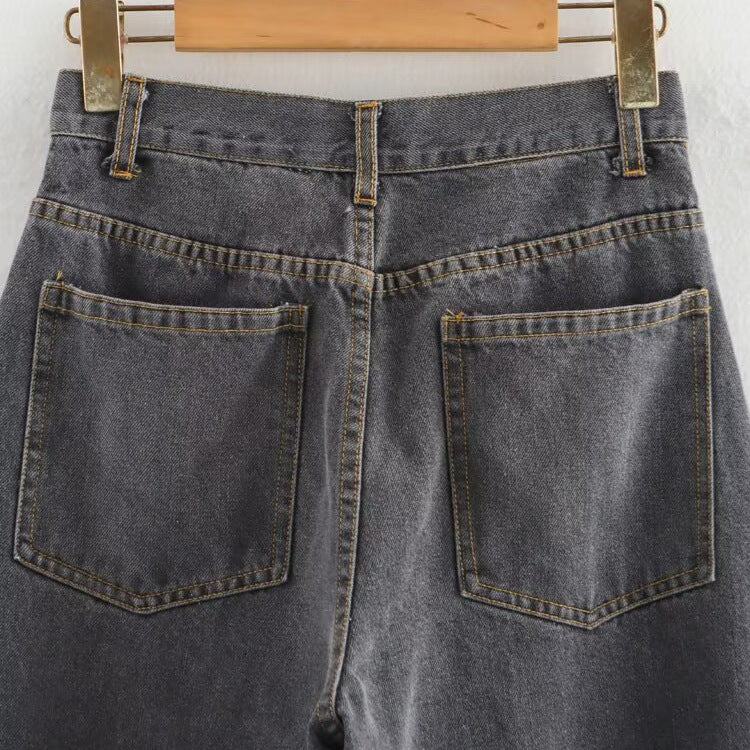 High Waist Full Length Wide Leg Pants | Tajstylo