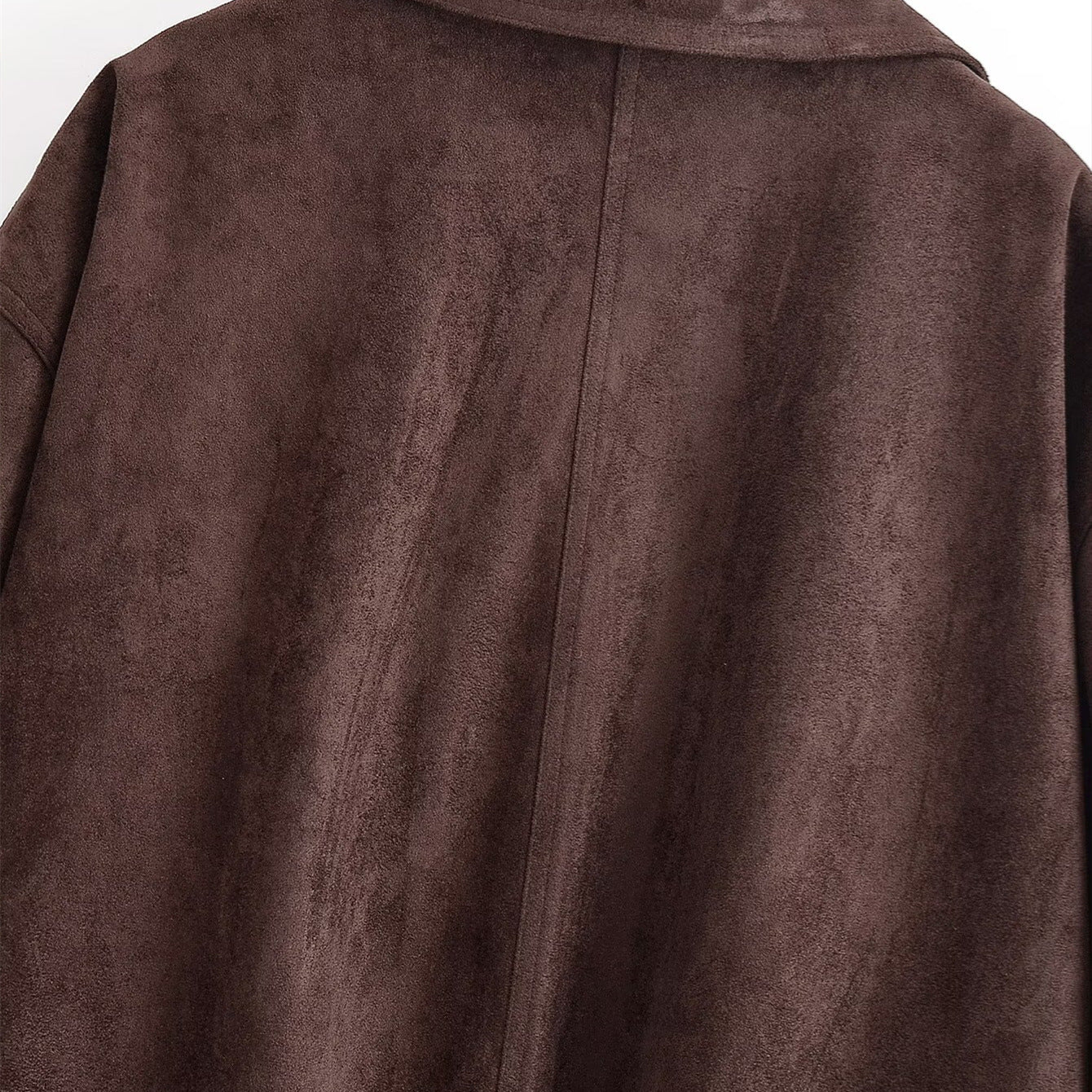 Women Suede Collar Jacket | Tajstylo