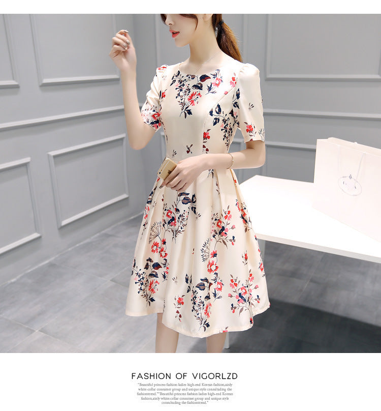Chic Korean Style Mid Length Dress | Tajstylo