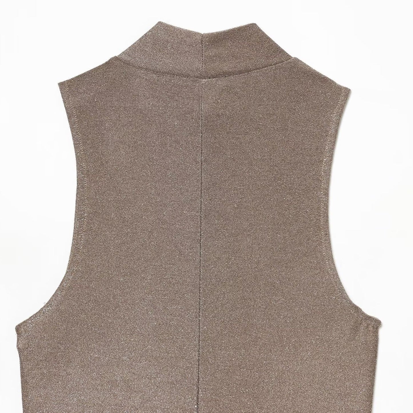 Metallic Sleeveless Dress for Women | Tajstylo