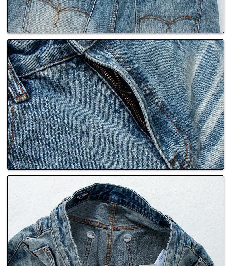 Heavyweight Selvedge Denim Pants | Tajstylo