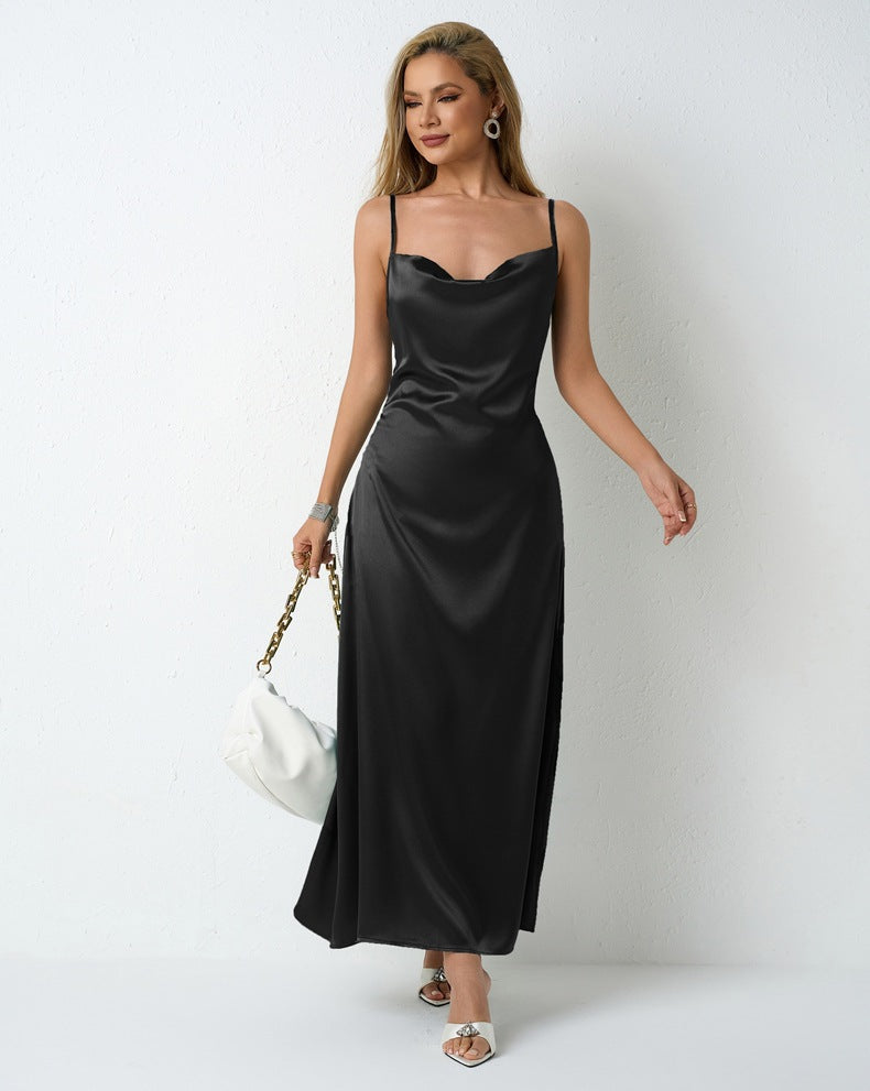Pleated Sleeveless Dress | Tajstylo
