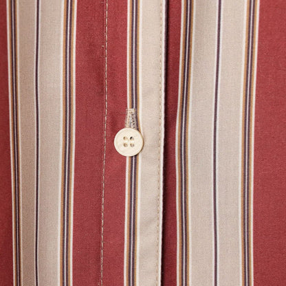 Back Strap Striped Shirt | Tajstylo