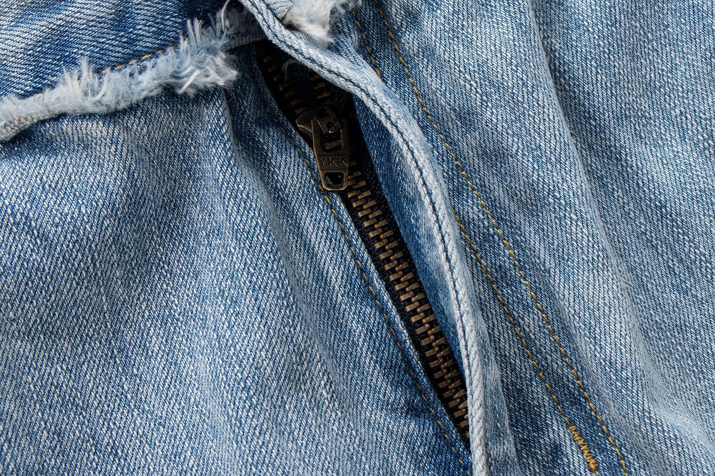 Distressed Loose Fit Straight Leg Jeans | Tajstylo
