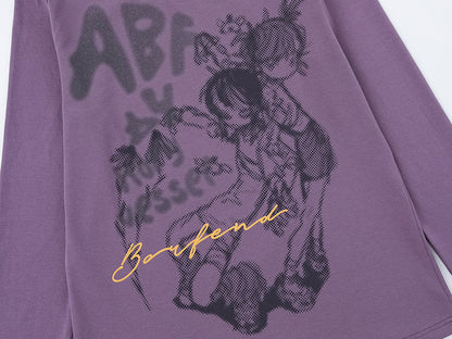 Subculture Graffiti Long Sleeve T-Shirt | Tajstylo