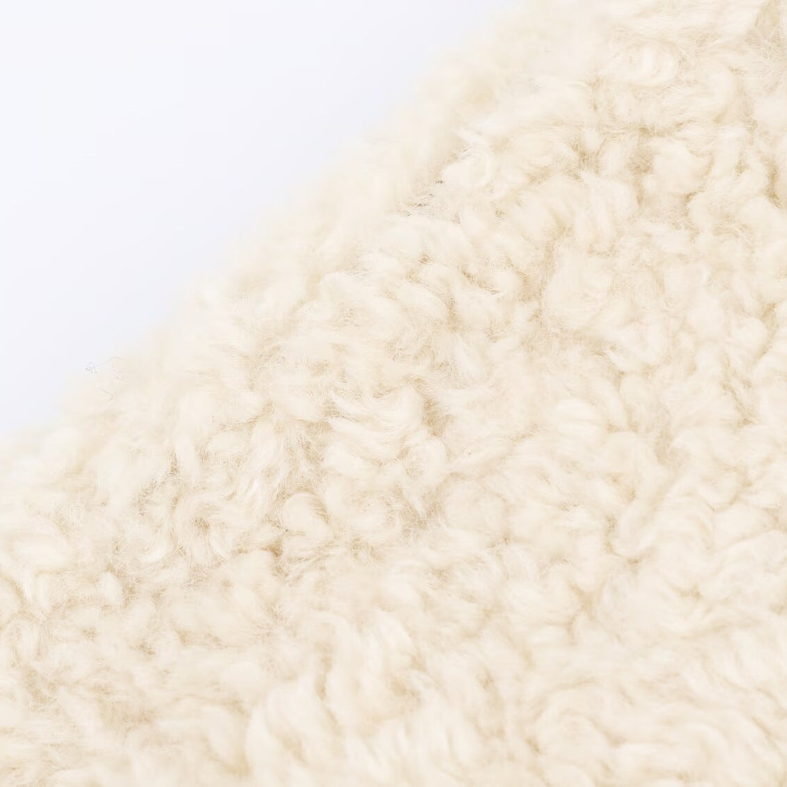 Lamb Fur Suede One-Piece Coat | Tajstylo
