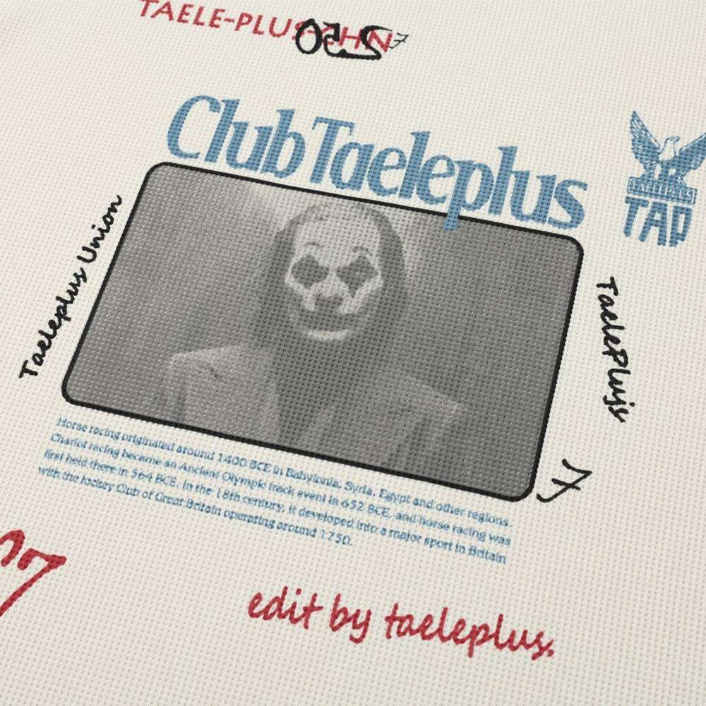 Clown Character Printed Long Sleeve Shirt | Tajstylo