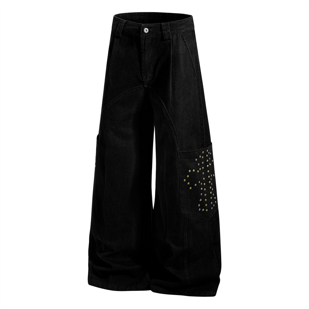 Cowboy Wide Leg Pants | Tajstylo