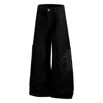 Cowboy Wide Leg Pants | Tajstylo