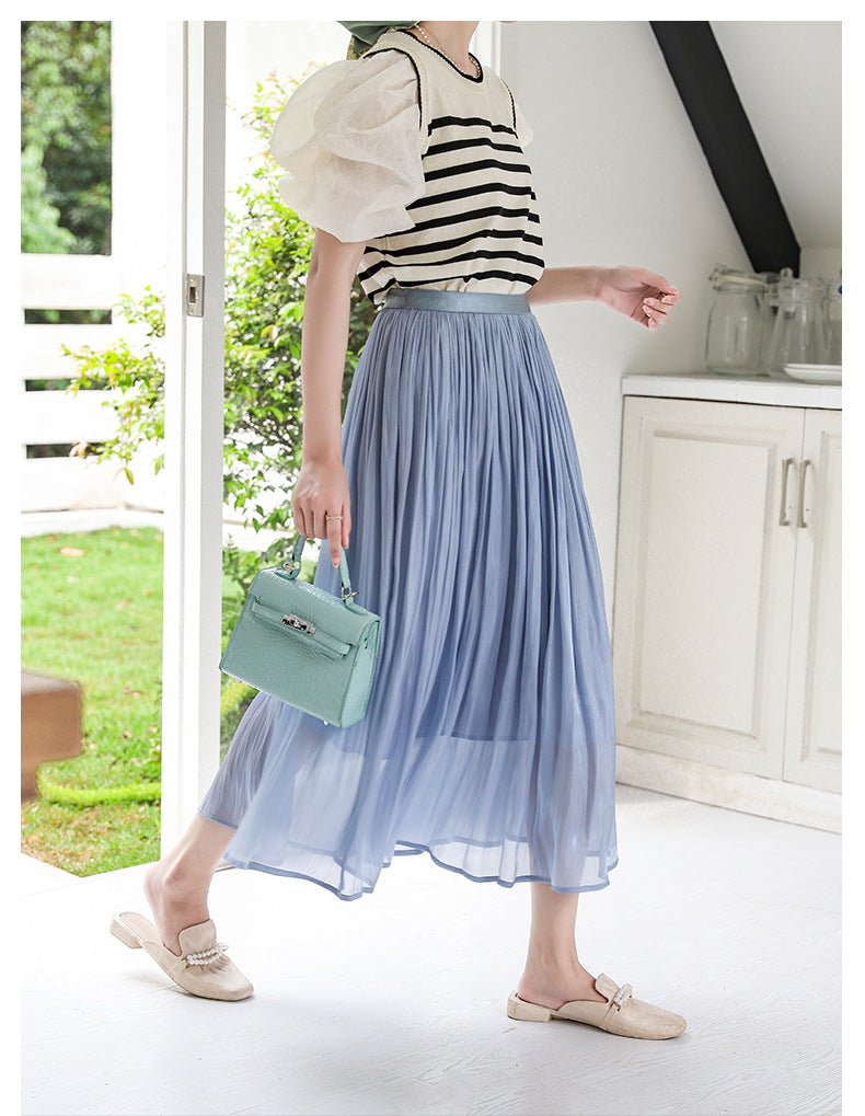 Elegant A-Line Skirt for Women | Tajstylo