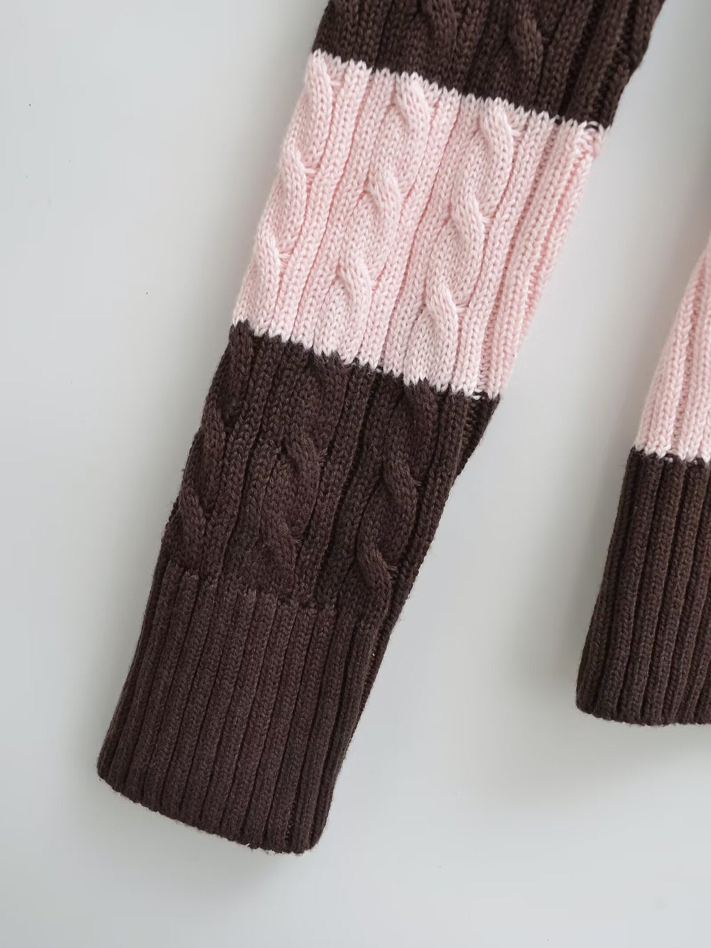Slim Fit V-Neck Striped Sweater | Tajstylo