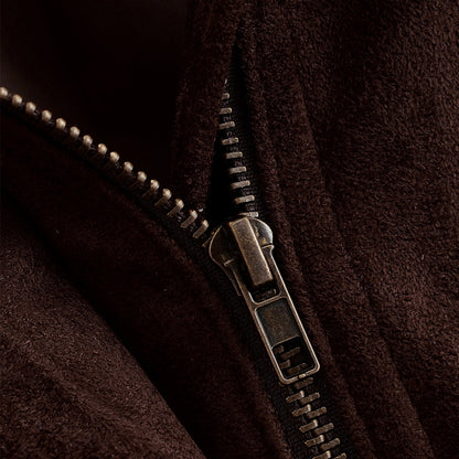 Women Suede Collar Jacket | Tajstylo
