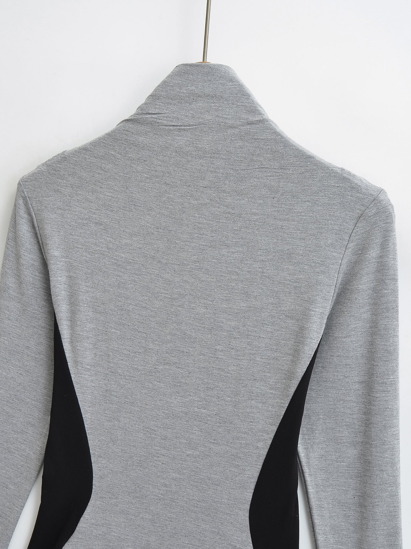 Elastic Waist Slimming Long Sleeve Top | Tajstylo