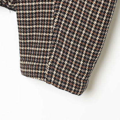 Houndstooth Jacket and Waistband Skirt Pants Set | Tajstylo