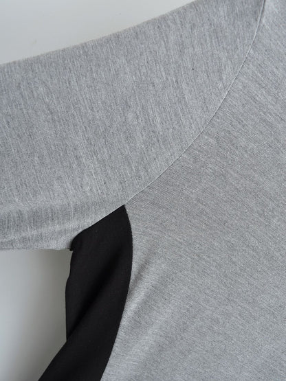 Elastic Waist Slimming Long Sleeve Top | Tajstylo