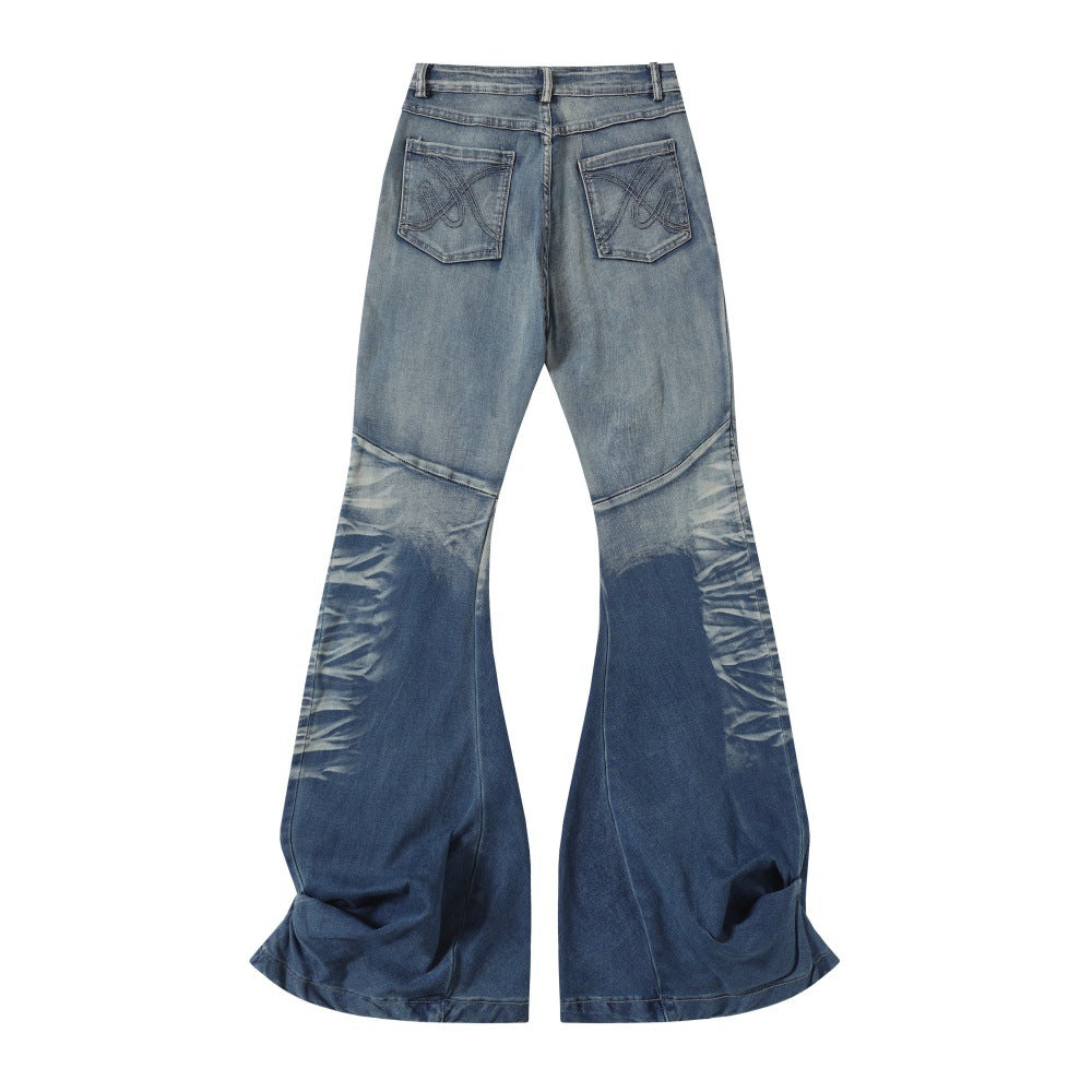 Woman wearing Big Horn Relaxed Fit Denim Jeans in a casual street setting