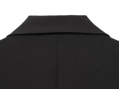 Fitted Suit Dress Wrap Waist A-Line Mini Skirt | Tajstylo