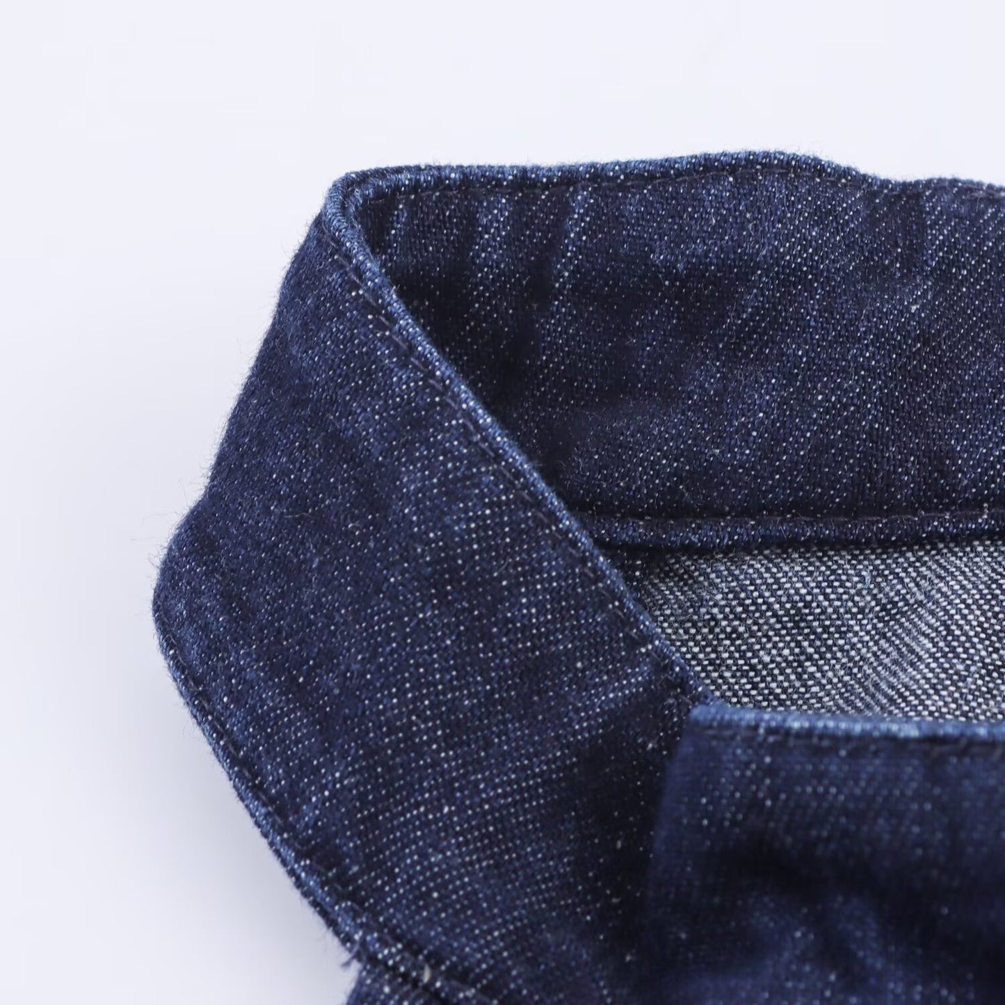 Halter Neck Denim Dress | Tajstylo