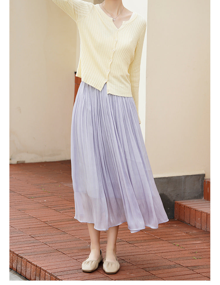 Elegant A-Line Skirt for Women | Tajstylo