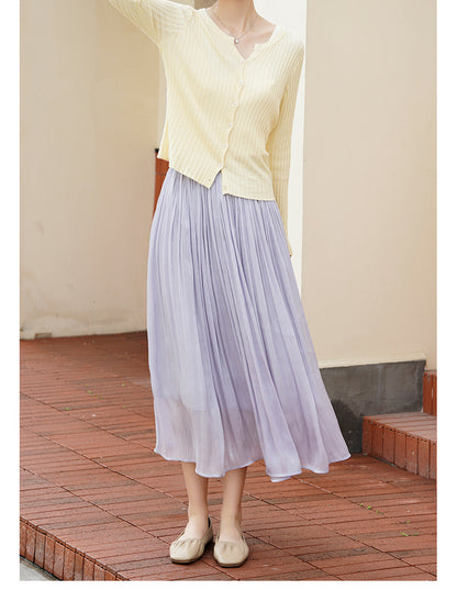Elegant A-Line Skirt for Women | Tajstylo