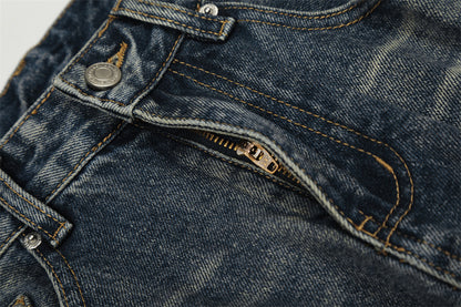 Whitewashed Loose Denim Pants | Tajstylo