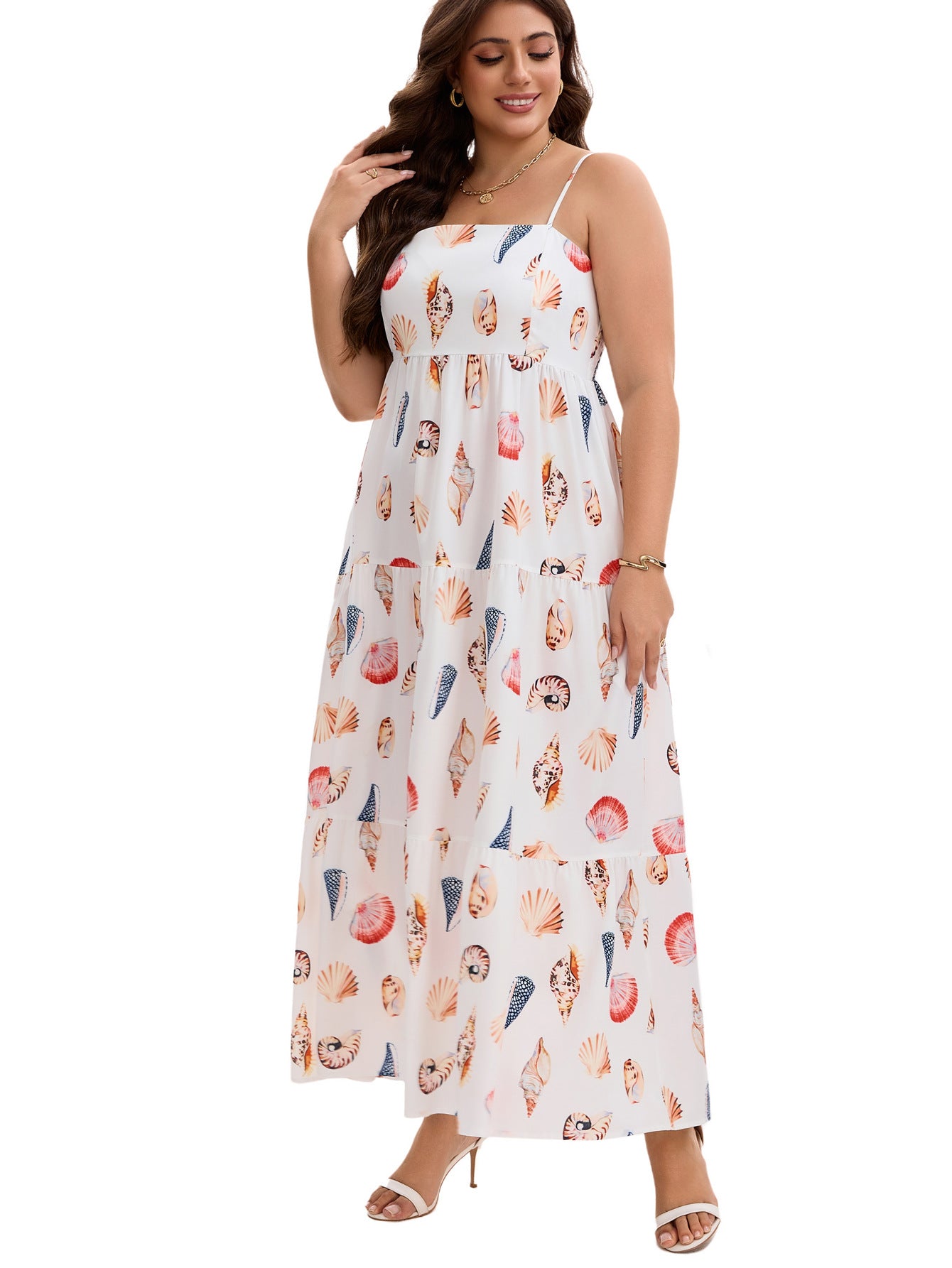 Layered Beach Maxi Dress | Tajstylo