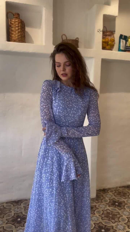 Baby Doll Collar Polka Dot Dress | Tajstylo
