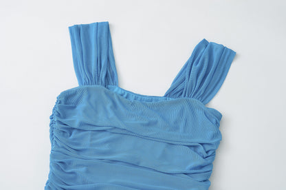 Wrinkled Camisole Vest | Tajstylo