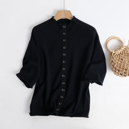 Elegant Knit Cardigan for Women | Tajstylo