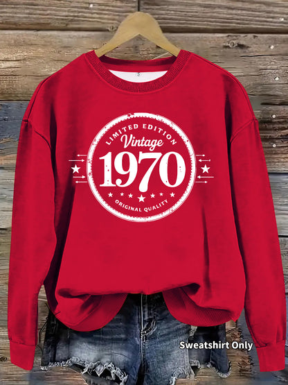 1970 Printed Hoodie for Women | Tajstylo