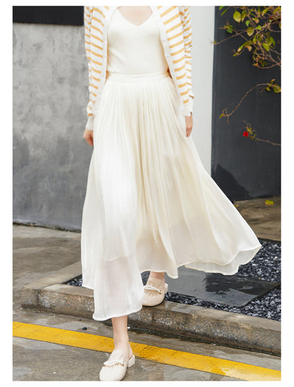 Elegant A-Line Skirt for Women | Tajstylo