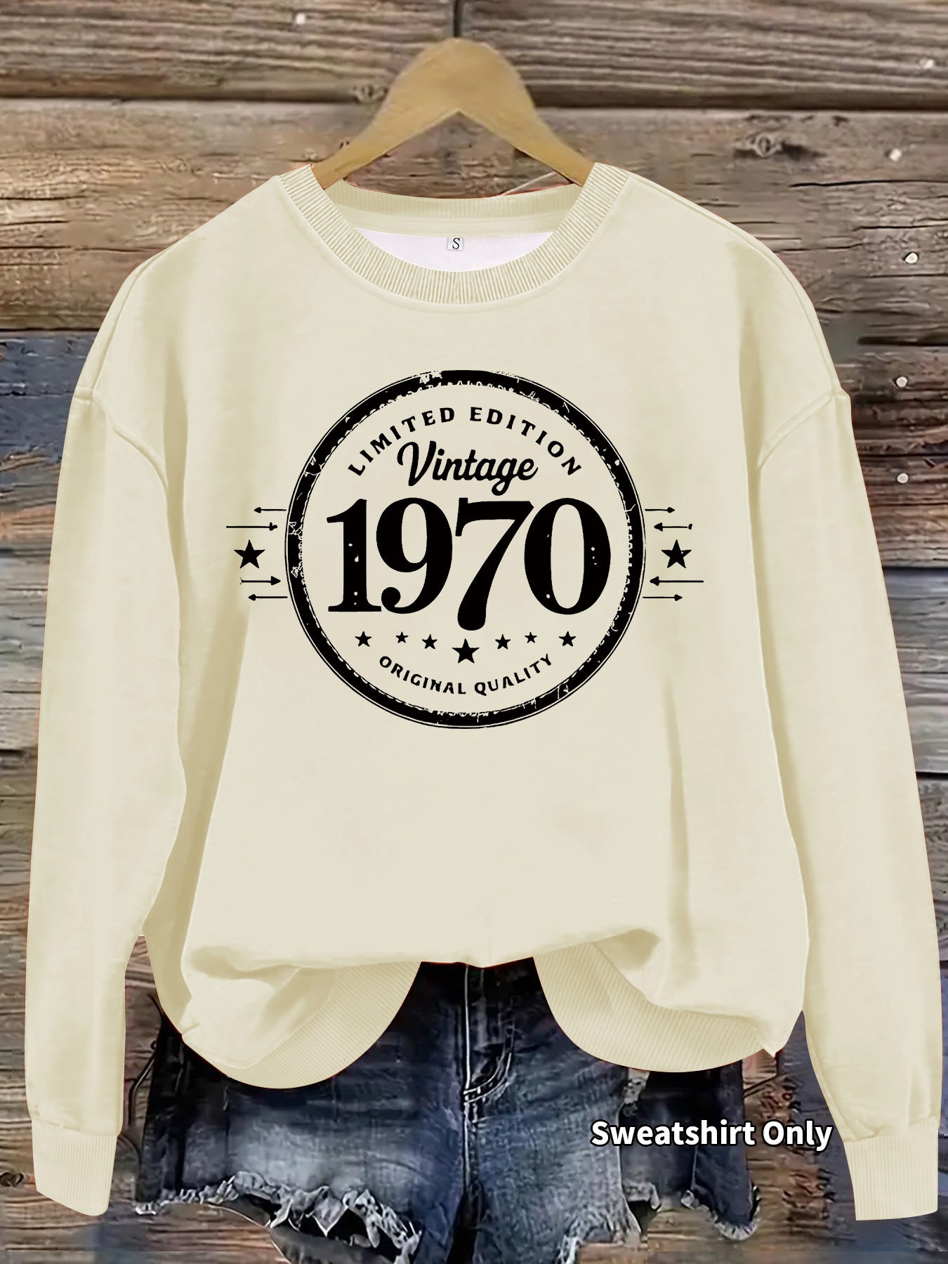 1970 Printed Hoodie for Women | Tajstylo