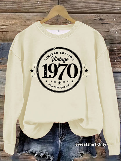 1970 Printed Hoodie for Women | Tajstylo
