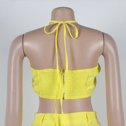 Flattering Ripped Fitted Two-Piece Nightclub Outfit | Tajstylo
