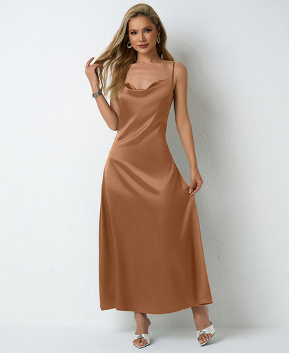 Pleated Sleeveless Dress | Tajstylo