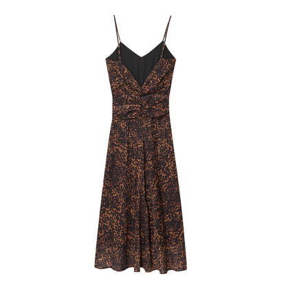 Animal Print Midi Dress | Tajstylo