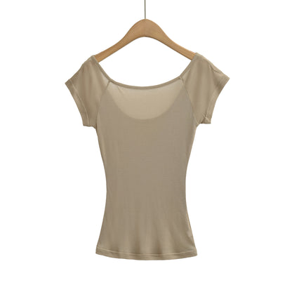 Square Collar Top for Women | Tajstylo