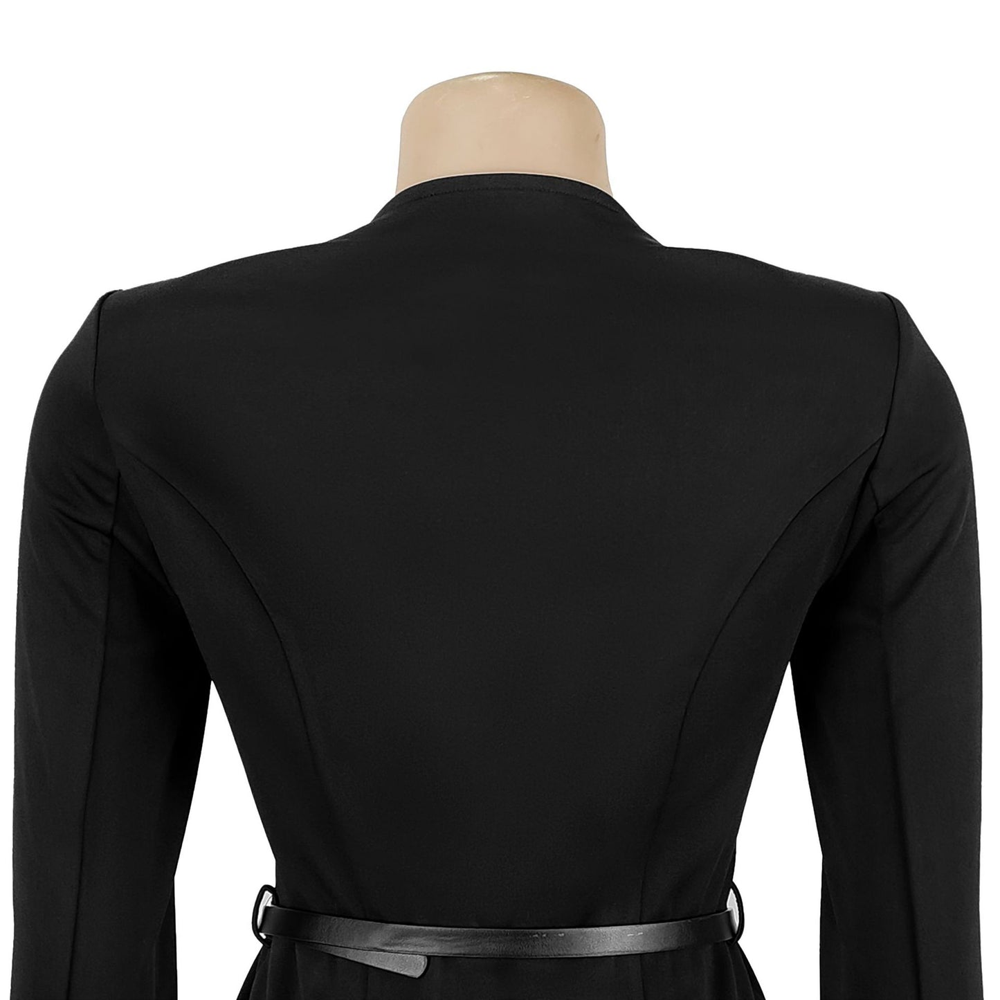 Slimming Belted Long Sleeve Top and Pants Set | Tajstylo