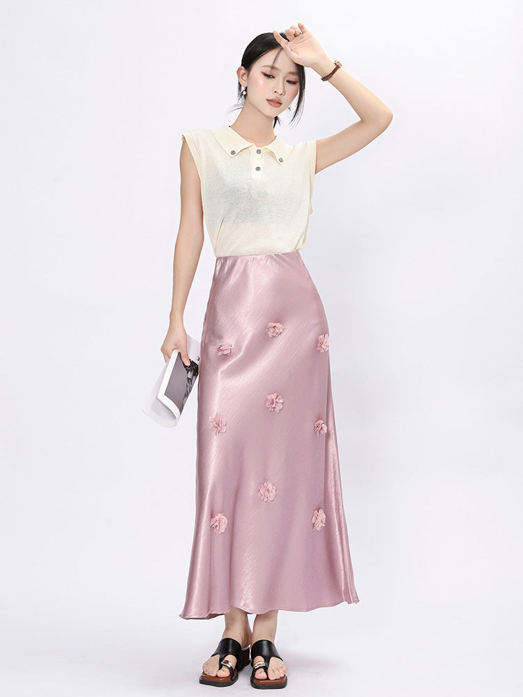 3D Floral Skirt for Women | Tajstylo
