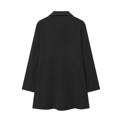 Fitted Suit Dress Wrap Waist A-Line Mini Skirt | Tajstylo