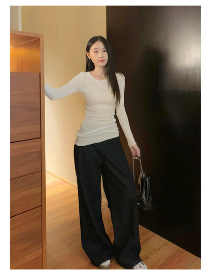 Relaxed Fit Lightweight Knit Top | Tajstylo