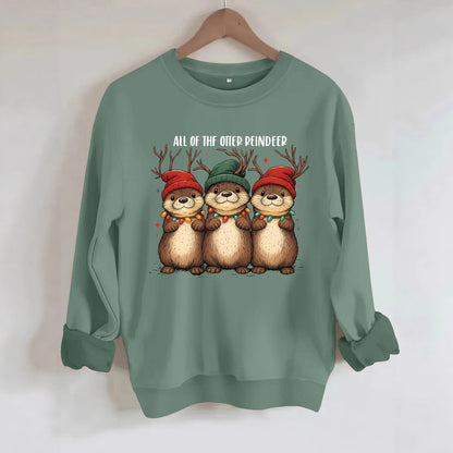 Printed Long Sleeve Sweatshirt for Women | Tajstylo