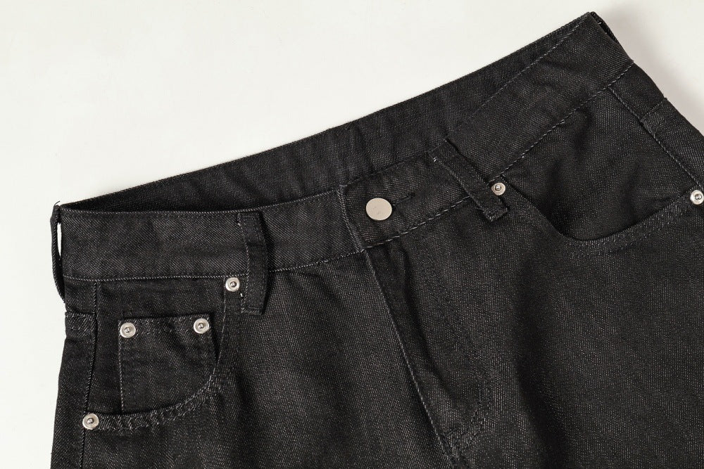 Women's Wide Leg Patchwork Jeans | Tajstylo