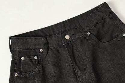 Women's Wide Leg Patchwork Jeans | Tajstylo