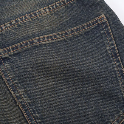Loose Bucket Shape Low Waist Jeans | Tajstylo