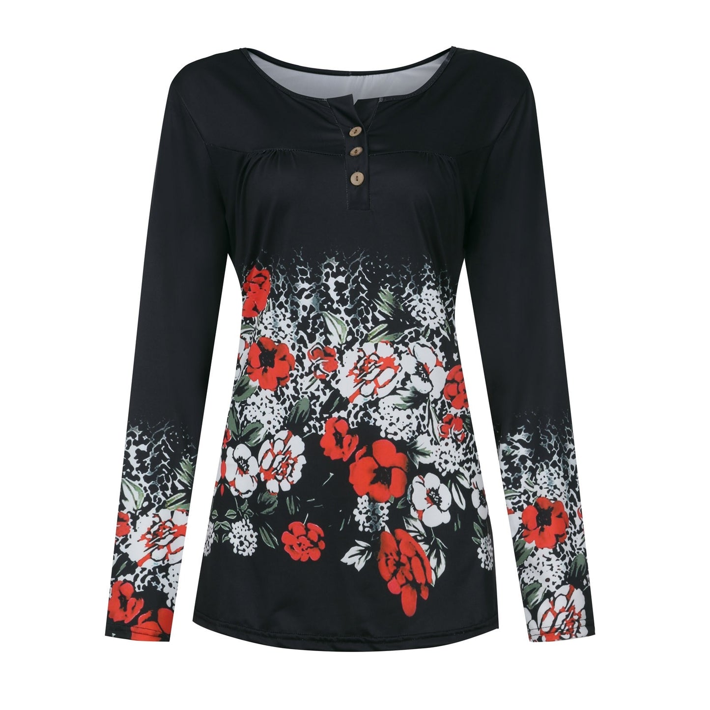 Floral Printed Tunic Shirt | Tajstylo