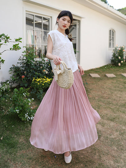 Elegant A-Line Skirt for Women | Tajstylo