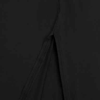 Fitted Sequin Velvet Split Dress | Tajstylo